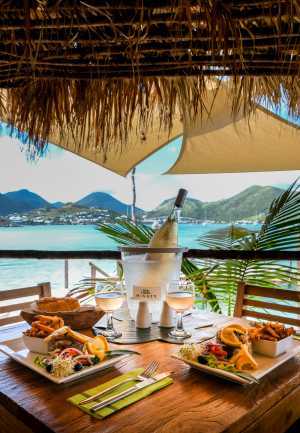 The best Caribbean islands to visit | Dining on Saint Martin's Pinel Island