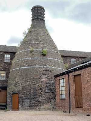 The bottle kiln at Middleport Pottery as seen in Peaky Blinders