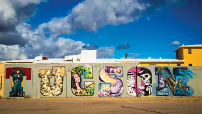 A street mural in Tucson, Arizona