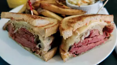 The best restaurants in Halifax: Hali Deli's reuben