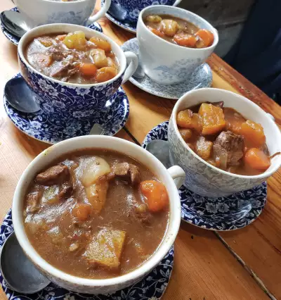 Staffordshire lobby (or stew) at The Packing House Café Staffordshire lobby (or stew) at The Packing House Café
