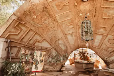 Scottsdale, Arizona | Cosanti, the gallery and residence of the late renowned architect Paolo Soleri