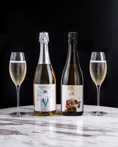 Megalomaniac Wines | Two bottles of sparkling wine from Megalomaniac