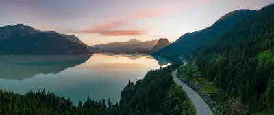 Sea to Sky Highway in B.C.