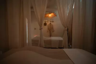 Touch Massage Bar | The treatment rooms can be opened up to house two for a couples massage