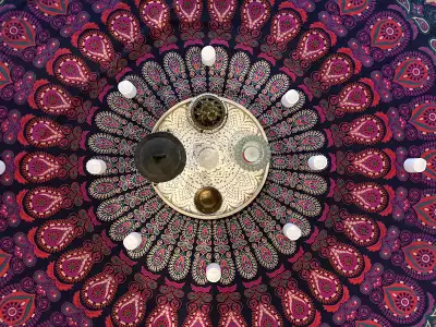 BTG Wellness Soulful Radiance Retreat | A mandala for ceremonies