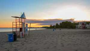 Breathtaking Ontario beaches | Sunset at Port Dover beach