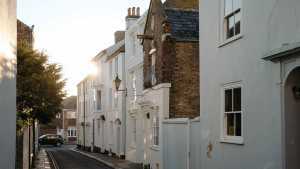 The Kent Coast, U.K. | Quaint houses in the town of Deal