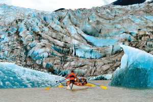 Cunard Cruises | A canoeing excursion from the Cunard Queen Elizabeth