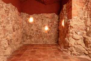 Trove Toronto | The Himalayan Salt Cave has mats to help guests relax