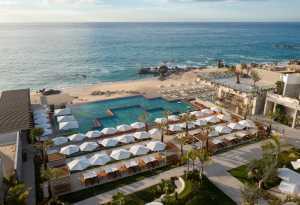Los Cabos | The panoramic view of the pool and beach at Grand Velas Boutique Hotel Los Cabos Los Cabos | The panoramic view of the pool and beach at Grand Velas Boutique Hotel Los Cabos