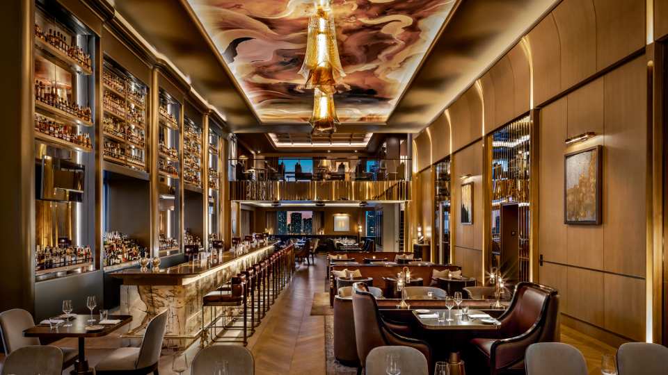 Inside Louix Louis at The St. Regis Hotel Toronto