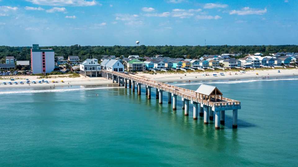 Myrtle Beach | Surfside Beach Fishing Pier in Myrtle Beach, South Carolina