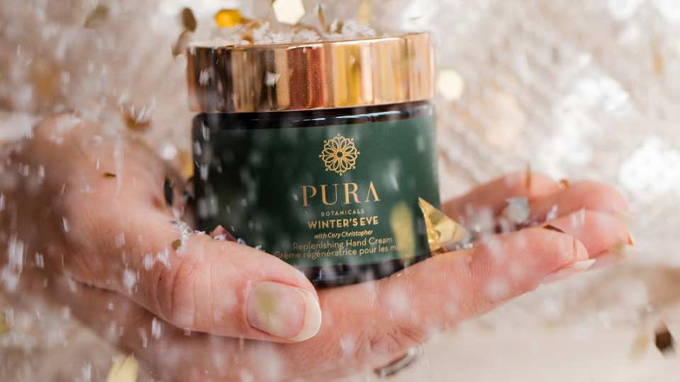 Travel gifts | Pura Botanicals Winter's Eve Hand Cream