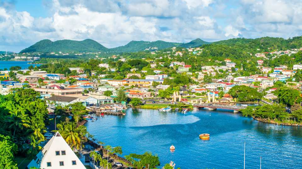 Castries, St Lucia, Eastern Caribbean