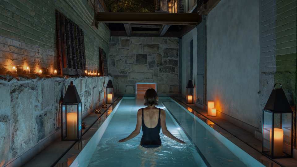 The Palestra at Aire Ancient Baths Toronto