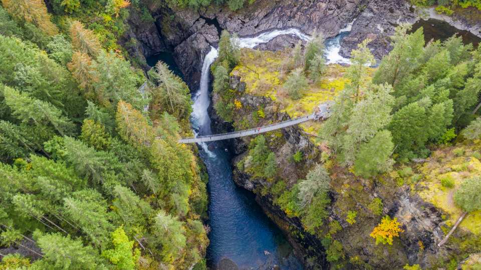Elk Falls Provincial Park in Campbell River