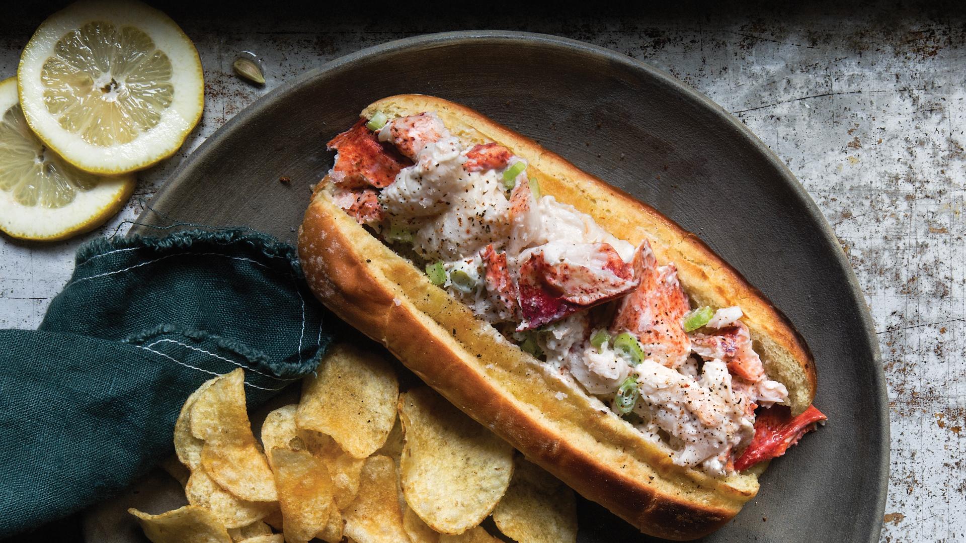 A Rising Tide, cookbook and stories from Canada's Atlantic Coast | Lobster roll