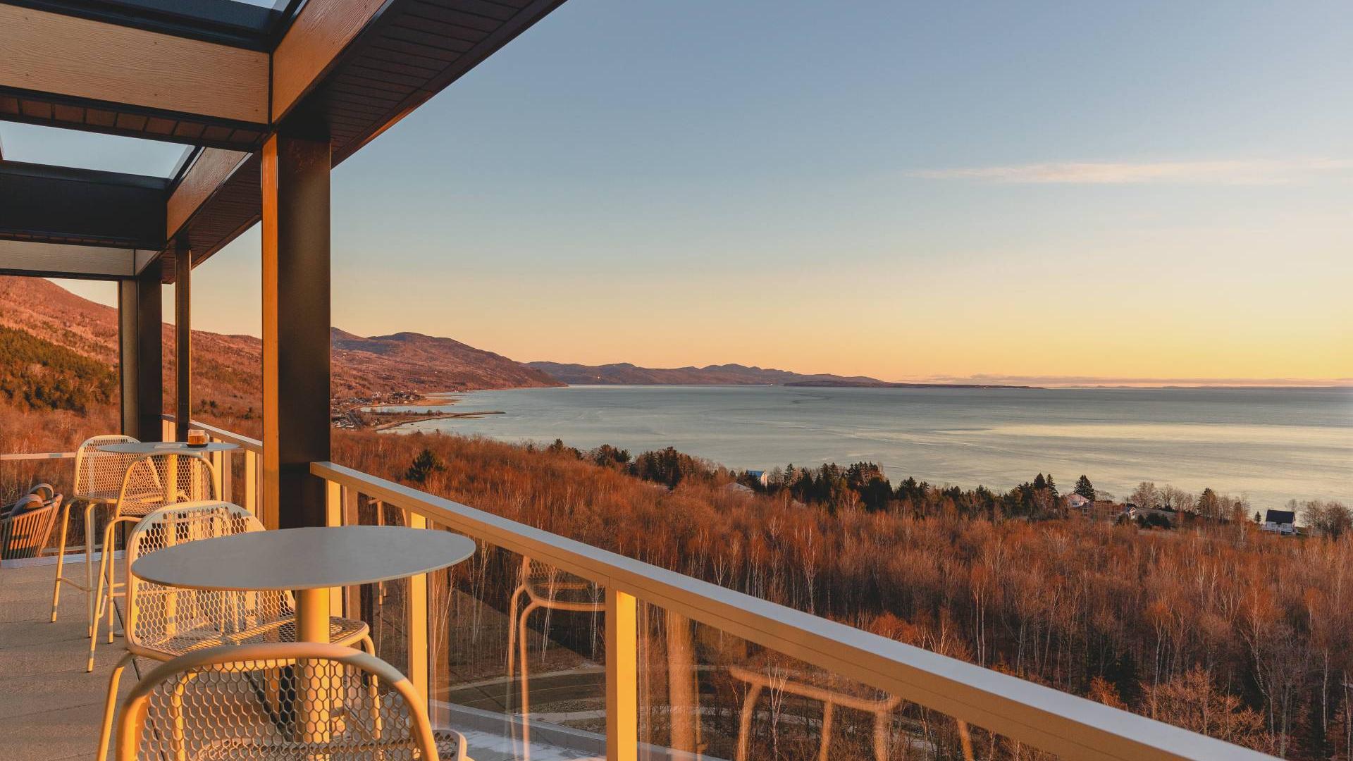 Club Med Charlevoix | The view from a balcony