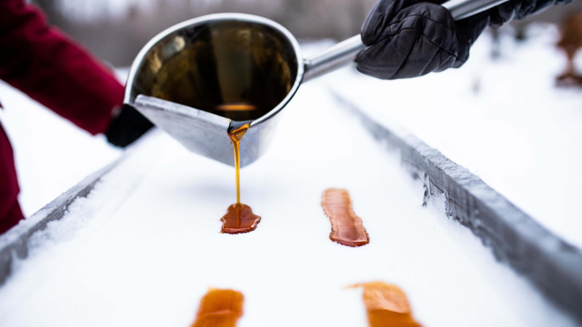 Club Med Charlevoix | Maple syrup taffy served at the Gourmet Forest