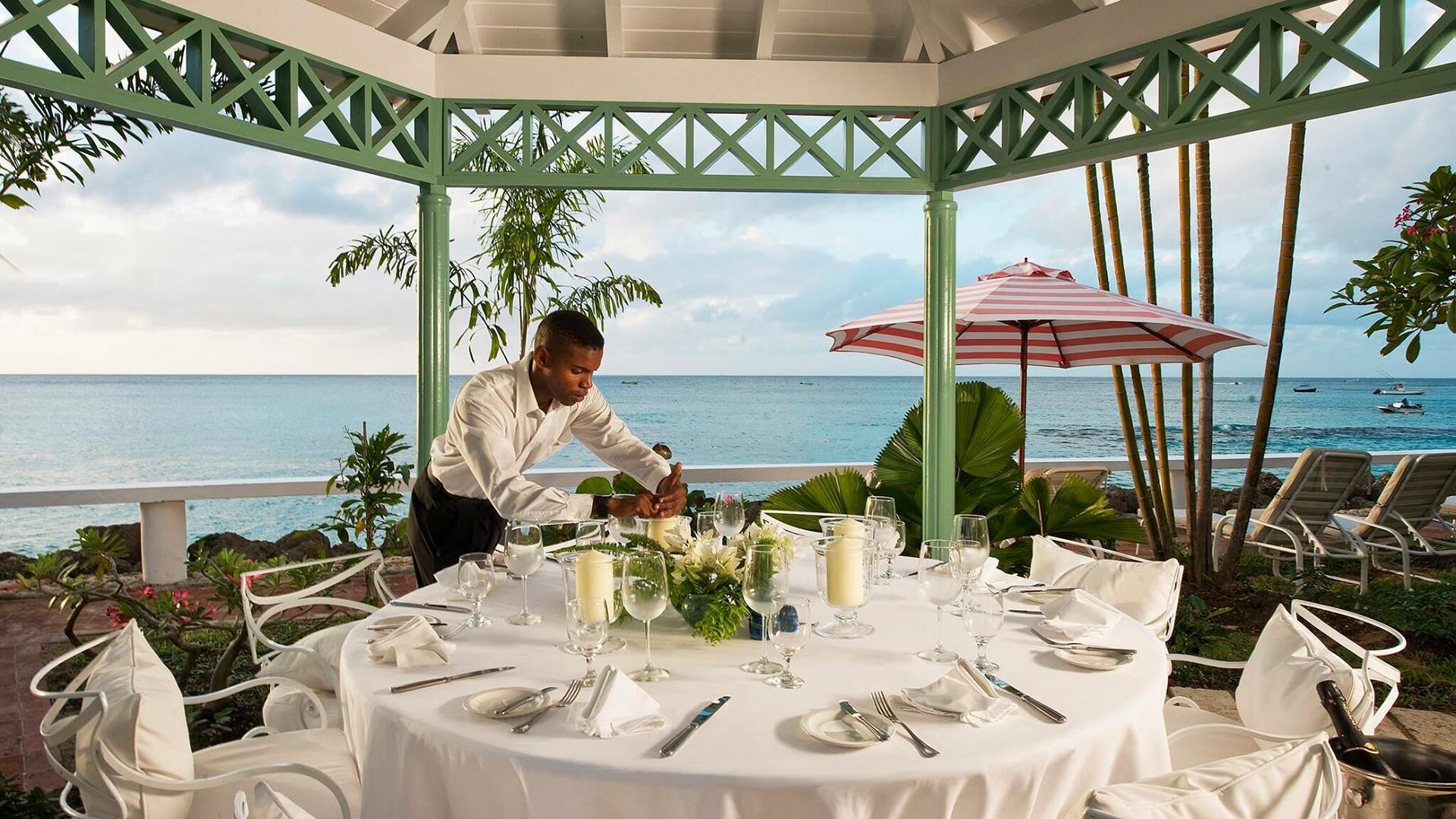 The best Caribbean islands to visit | Sea-side dining in Barbados