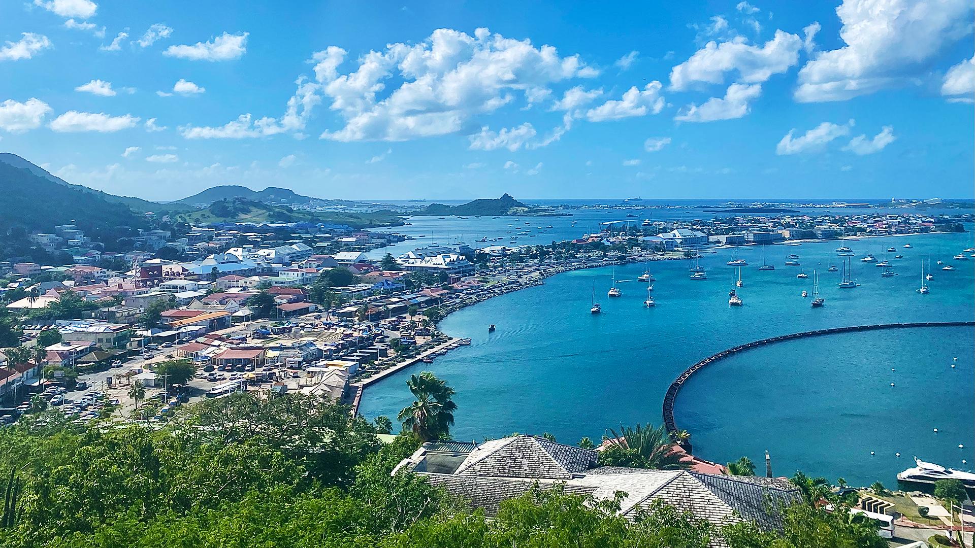 The best Caribbean islands to visit | A bird's eye view of Saint Martin