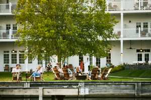 Finger Lakes, New York | The lawns at The Lake House on Canandaigua