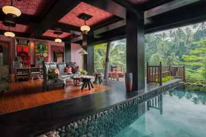 Best honeymoon destinations | The lodge living room at Capella Ubud, Bali