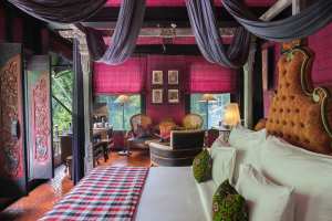 Best honeymoon destinations | River tent bedroom at Capella Ubud, Bali