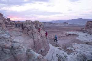 Best honeymoon destinations | Climbing the Cave Peak Stairway at Amangiri in Canyon Point, Utah