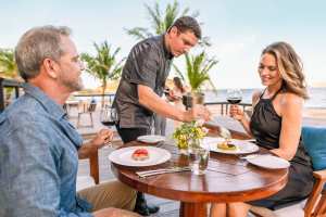 Romantic dining in St. Kitts