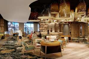Gourmet Lounge Le Solstice at Club Med Tignes in the French Alps
