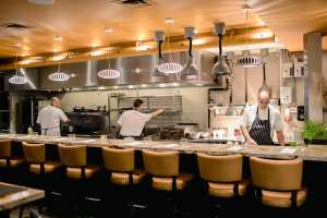 124 on Queen | The open kitchen at Treadwell
