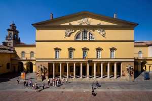 Teatro Regio, a 19th-century opera house in Parma, Italy
