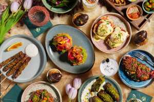 Things to do in Toronto | A spread of Easter brunch at Skylight in the W Toronto hotel
