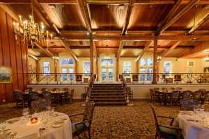 Mackinac Island | The dining room at Chianti restaurant on Mackinac Island