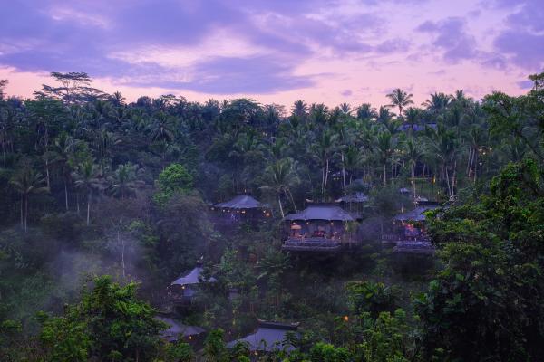Best honeymoon destinations | Tented accommodations at Capella Ubud, Bali