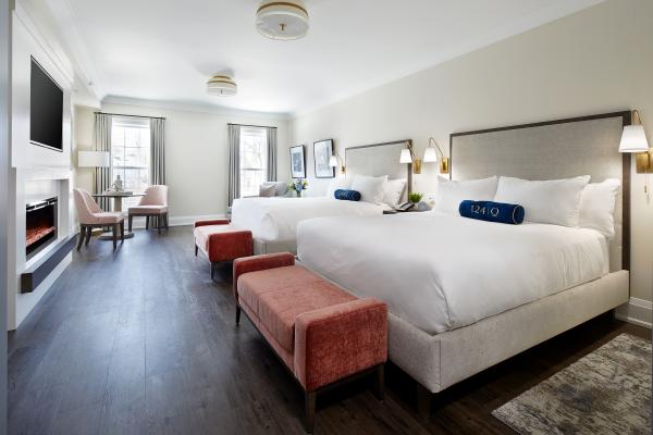 124 on Queen Hotel and Spa | A Signature Double Queen guest room with two queen beds