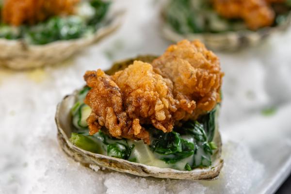 South Beach, Miami, Florida | Oysters Rockefeller at Red South Beach
