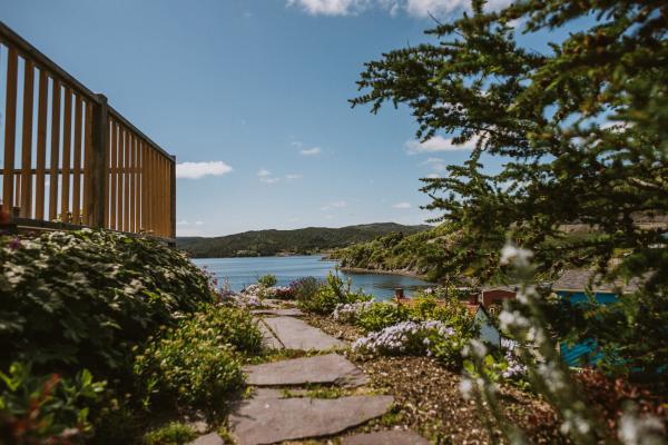 Trinity, Newfoundland | A waterfront path at Artisan Inn