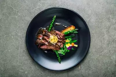 Merrill House, P.E.C. | A steak at The Cellar restaurant