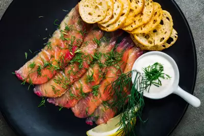 Merrill House, P.E.C. | Smoked salmon at The Cellar