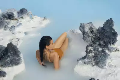 Best honeymoon destinations | Lounging in Iceland's Blue lagoon