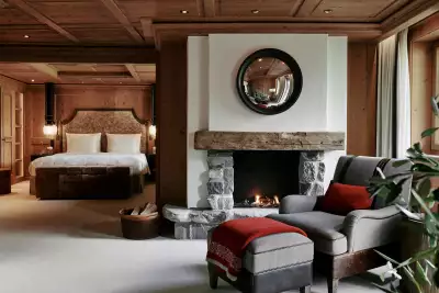 Best honeymoon destinations | A guest room at The Alpina Gstaad, Switzerland