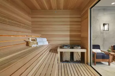 124 on Queen Hotel and Spa | The sauna at The Spa at Q