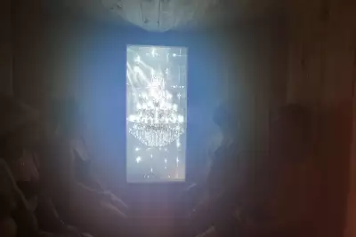 Things to do in Toronto | People inside Abandoned Splendour by Simone Jones in the Public Sweat sauna village
