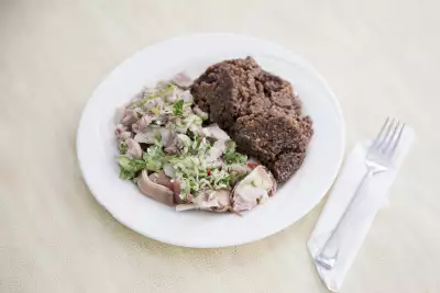 Barbados Rum and Food Festival | A plate of sous