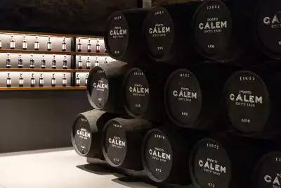 Porto, Portugal | Port wine aging in the Calem cellars and tasting room