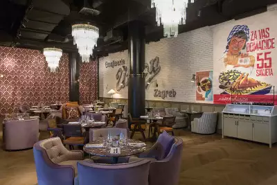Zagreb, Croatia | ReUnion restaurant at the Canopy By Hilton Zagreb City Centre
