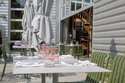 Denver, Colorado restaurants | The patio at Safta